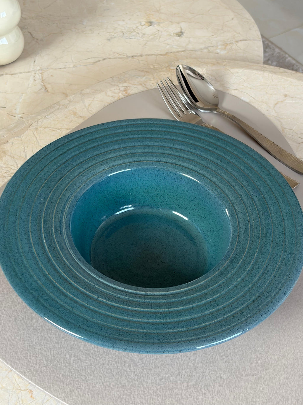 Ripple Pasta Plate